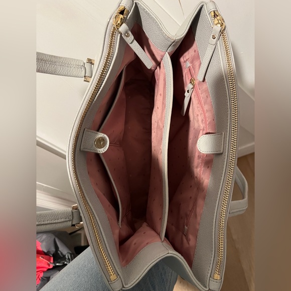 Kate Spade shoulder bag, light grey - Picture 4 of 5